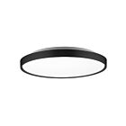 Kuzco Lighting FM43522-BK-5CCT Brunswick 42W Black LED Flush Mount