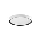 Kuzco Lighting FM43920-WH-BK-5CCT Essex 42W White and Black LED Flush Mount