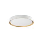 Kuzco Lighting FM43920-WH-GD-5CCT Essex 42W White and Gold LED Flush Mount