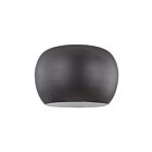 Kuzco Lighting FM44614-BK-WH Croft 17W Black and White LED Flush Mount