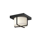 Kuzco Lighting FM45907-BK-OP Regalo 13W Black LED Flush Mount