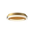 Kuzco Lighting FM46116-BG-3CCT-UNV Calix 28W Brushed Gold LED Flush Mount