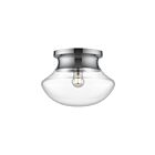 Kuzco Lighting FM464012CH Marcel 1-Light 60W Chrome Flush Mount