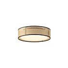 Kuzco Lighting FM479016RB-5CCT Lyla 24W Rattan Bronze LED Flush Mount