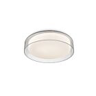 Kuzco Lighting FM48614-5CCT Aston 24W Matte Opal LED Flush Mount