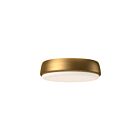 Kuzco Lighting FM503509AG Laval 17W Aged Gold LED Flush Mount