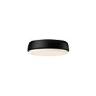 Kuzco Lighting FM503509MB Laval 17W Matte Black LED Flush Mount