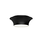 Kuzco Lighting FM523013MB Emiko 2-Lights 120W Matte Black Flush Mount