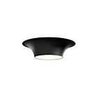 Kuzco Lighting FM523016MB Emiko 2-Lights 120W Matte Black Flush Mount