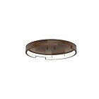 Kuzco Lighting FM52719-WT Anello Minor 50W Walnut LED Flush Mount