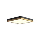 Kuzco Lighting FM553214AGMB Sydney 36W Aged Gold and Matte Black LED Flush Mount