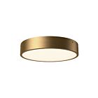 Kuzco Lighting FM554011AG-5CCT Adelaide 24W Aged Gold LED Flush Mount