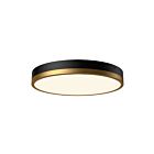 Kuzco Lighting FM554215AGMB-5CCT Adelaide 42W Aged Gold and Matte Black LED Flush Mount