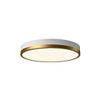 Kuzco Lighting FM554215AGWH-5CCT Adelaide 42W Aged Gold and White LED Flush Mount