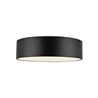 Kuzco Lighting FM556016MB Brisbane 3-Lights 180W Matte Black Flush Mount
