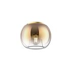 Kuzco Lighting FM57508-BG-CP Samar 1-Light 60W Brushed Gold and Copper Incandescent Flush Mount