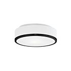 Kuzco Lighting FM6012-BK-5CCT Charlie 20W Black LED Flush Mount