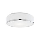 Kuzco Lighting FM6012-CH-5CCT Charlie 20W Chrome LED Flush Mount