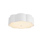 Kuzco Lighting FM603314AW Blossom 3-Lights 180W Antique White Flush Mount