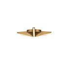 Kuzco Lighting FM64215-VB Tachi 15W Vintage Brass LED Flush Mount