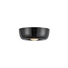 Kuzco Lighting FM68506-GBK Hayden 8W Gloss Black LED Flush Mount