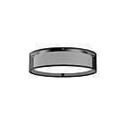 Kuzco Lighting FM7916-BOR-5CCT Dalton 24W Black Organza LED Flush Mount