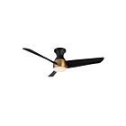 Kuzco Lighting HF91954-BG-MB Thalia 83W 54" Brushed Gold and Matte Black LED Ceiling Fan 3000K