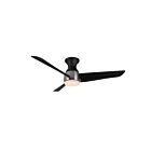 Kuzco Lighting HF91954-BN-MB Thalia 83W 54" Brushed Nickel and Matte Black LED Ceiling Fan 3000K