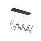 Kuzco Lighting LP14840-BK-UNV-010 Chute 96W Black LED Pendant