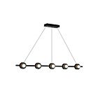 Kuzco Lighting LP15548-BK-UNV Elixir 29W Black LED Pendant
