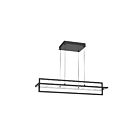 Kuzco Lighting LP16236-BK Mondrian 60W Black LED Pendant