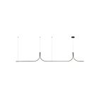 Kuzco Lighting LP17910-BK-UNV-010-RT Thread 60W Black LED Pendant