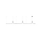 Kuzco Lighting LP17915-BK-UNV-010-RT Thread 90W Black LED Pendant