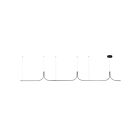 Kuzco Lighting LP17915-BK-UNV-010 Thread 90W Black LED Pendant