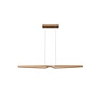Kuzco Lighting LP21647-BW-UNV Dakota 20W Beech Wood LED Pendant