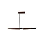 Kuzco Lighting LP21647-WT-UNV Dakota 20W Walnut LED Pendant