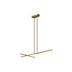 Kuzco Lighting LP28748-BG-UNV Shift 36W Brushed Gold LED Pendant