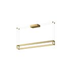 Kuzco Lighting LP45548-BG-UNV Plaza 65W Brushed Gold LED Pendant