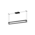 Kuzco Lighting LP45548-BK-UNV Plaza 65W Black LED Pendant