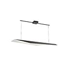 Kuzco Lighting LP70548-BK-WH Taro 41W Black and White LED Pendant