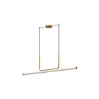 Kuzco Lighting LP73048-BG Vesper 35W Brushed Gold LED Pendant