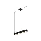 Kuzco Lighting LP73536-BK-WH-UNV Phoenix 25W Black and White LED Pendant