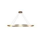 Kuzco Lighting LP79153-BG Ovale 37W Brushed Gold LED Pendant