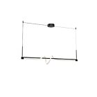 Kuzco Lighting LP95354-BK-UNV Cursive 27W Black LED Pendant