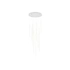 Kuzco Lighting MP14924-WH Chute 135W White LED Pendant