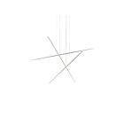 Kuzco Lighting MP18203-BN Vega Minor 69W Brushed Nickel LED Pendant