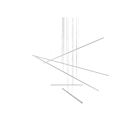 Kuzco Lighting MP18205-BN Vega Minor 122W Brushed Nickel LED Pendant