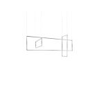 Kuzco Lighting MP28356-BN Arkell 83W Brushed Nickel LED Pendant
