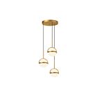 Kuzco Lighting MP301003BG-UNV Globo 32W Brushed Gold LED Pendant