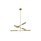 Kuzco Lighting MP316406VBMS-UNV Astrid 26W Metal Shade and Vintage Brass LED Pendant